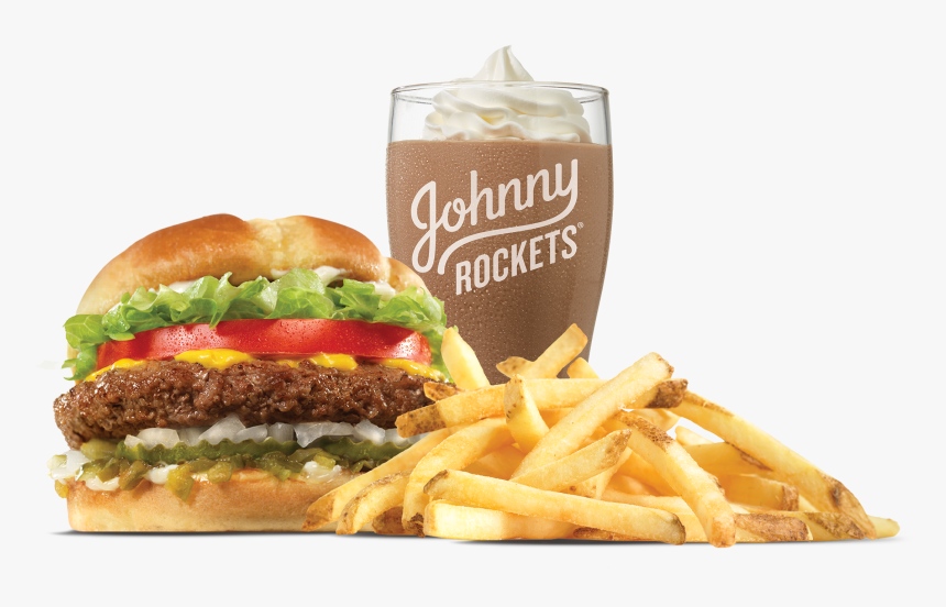 Jr Burger Combo Skinfries Newshake, HD Png Download, Free Download
