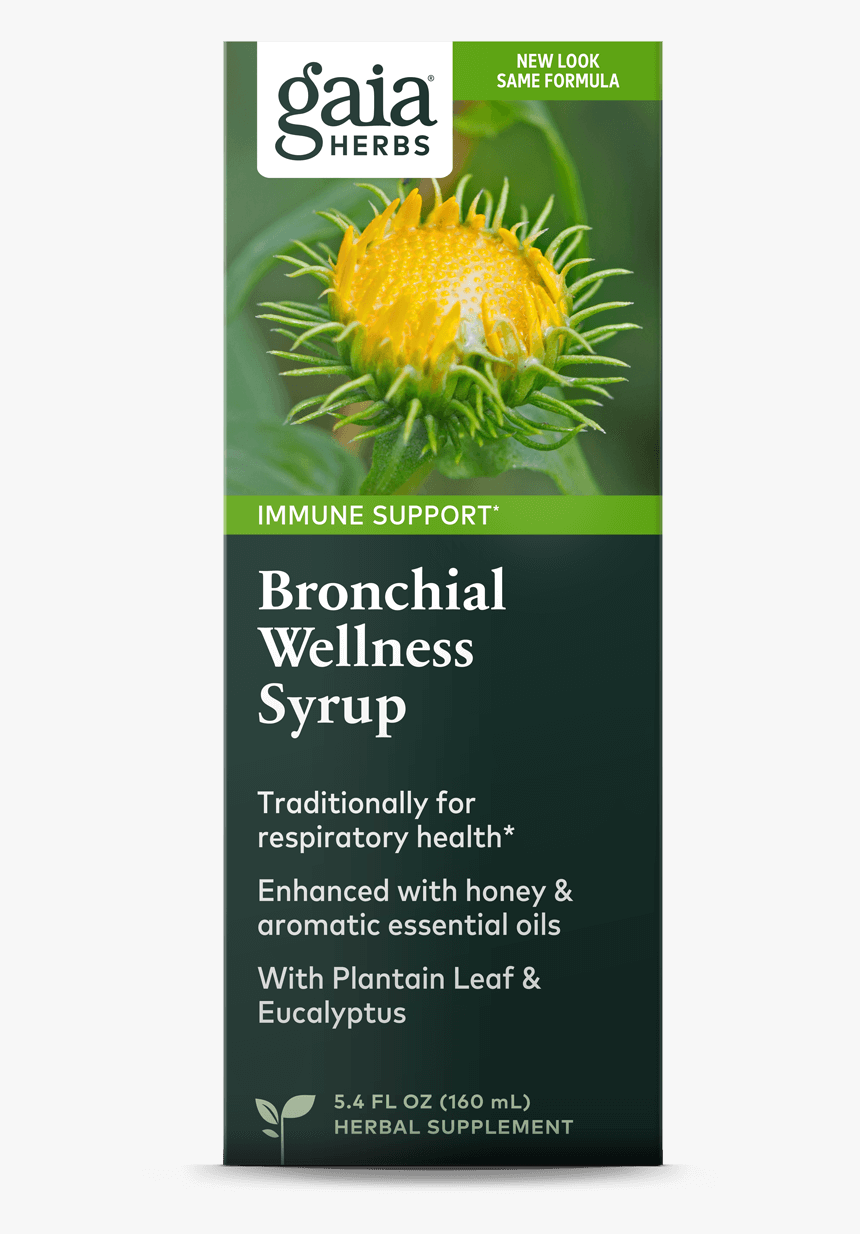 Bronchial Wellness Herbal Syrup, HD Png Download, Free Download