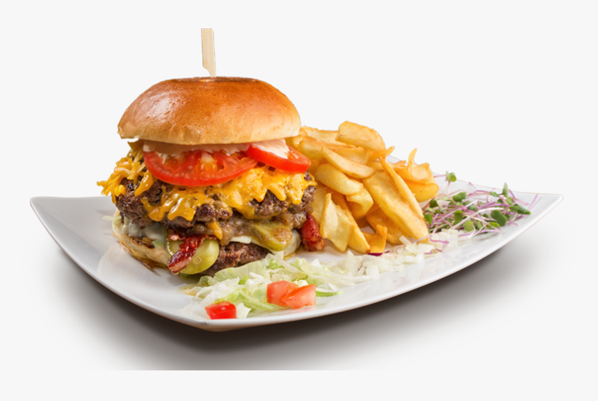 Burger And Fries Png, Transparent Png, Free Download