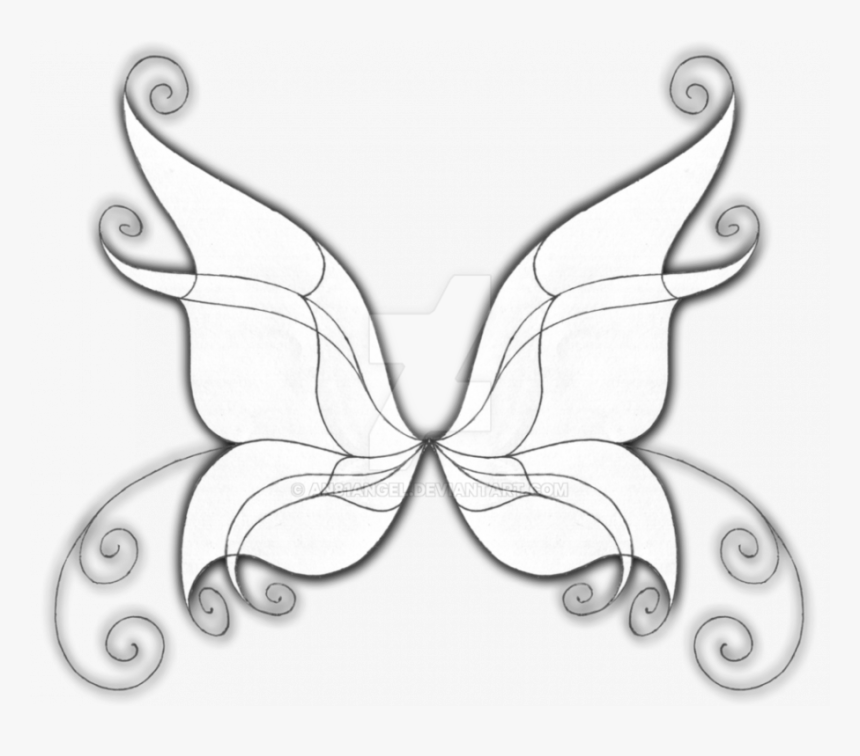 Dark Fairy Drawing Easy Garden Of Godmother Free Books, HD Png Download, Free Download