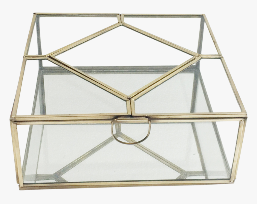 Brass & Glass Box, Large, HD Png Download, Free Download