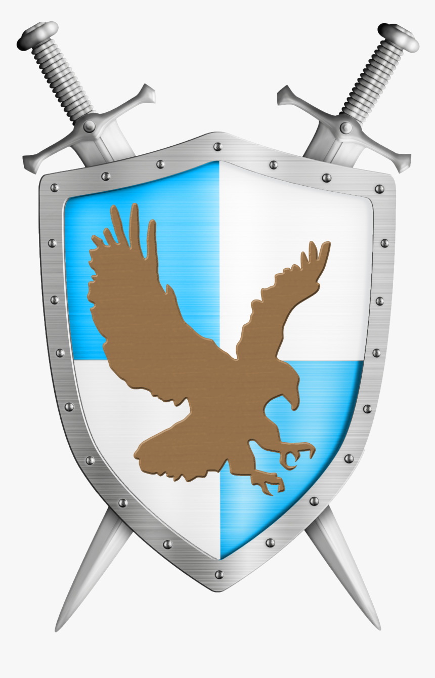Crusader Shield And Sword , Png Download, Transparent Png, Free Download