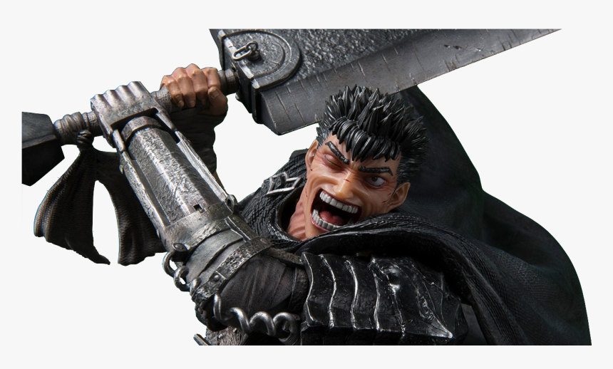 First4figures Berserk Guts The Black Swordman Statue, HD Png Download, Free Download