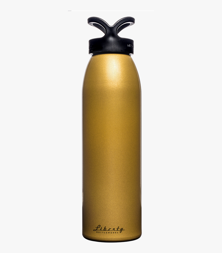 Gold Water Bottle, HD Png Download, Free Download