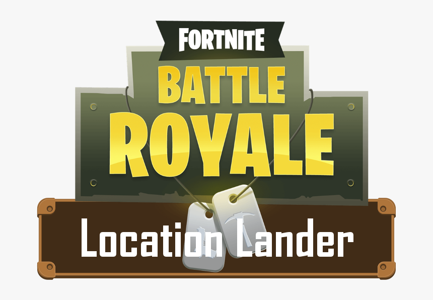 Fortnite Location Lander, HD Png Download, Free Download