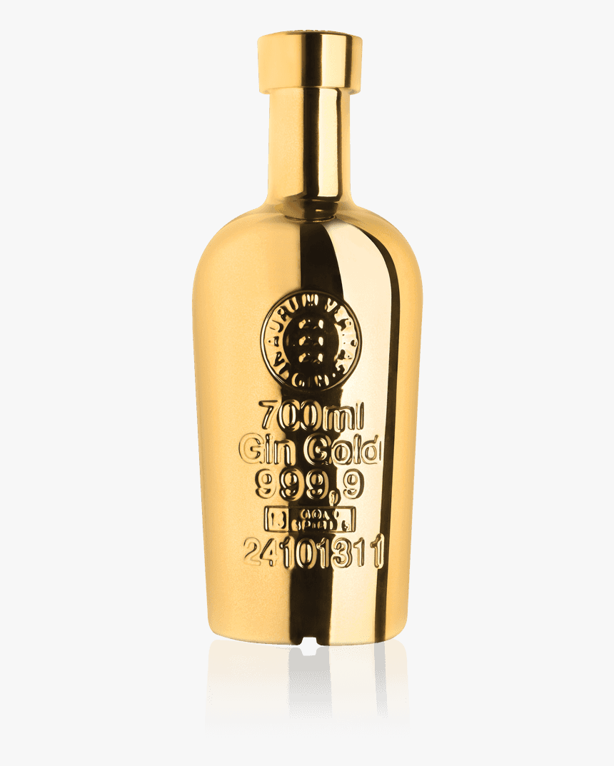 Gold Bottles Png, Transparent Png, Free Download