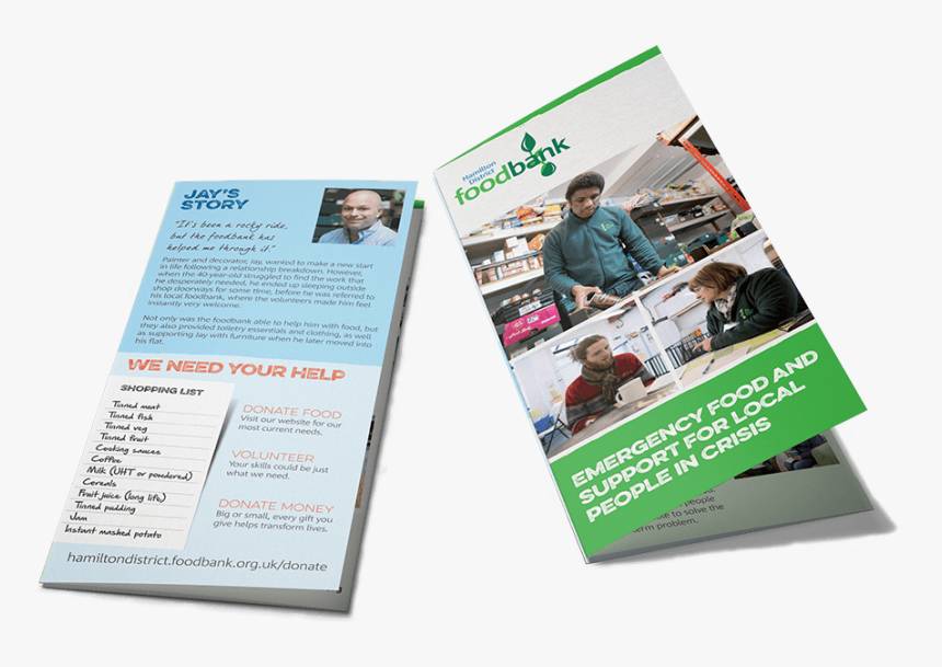 A4 Roll Folded To Dl Leaflets & Menu Printing, HD Png Download, Free Download