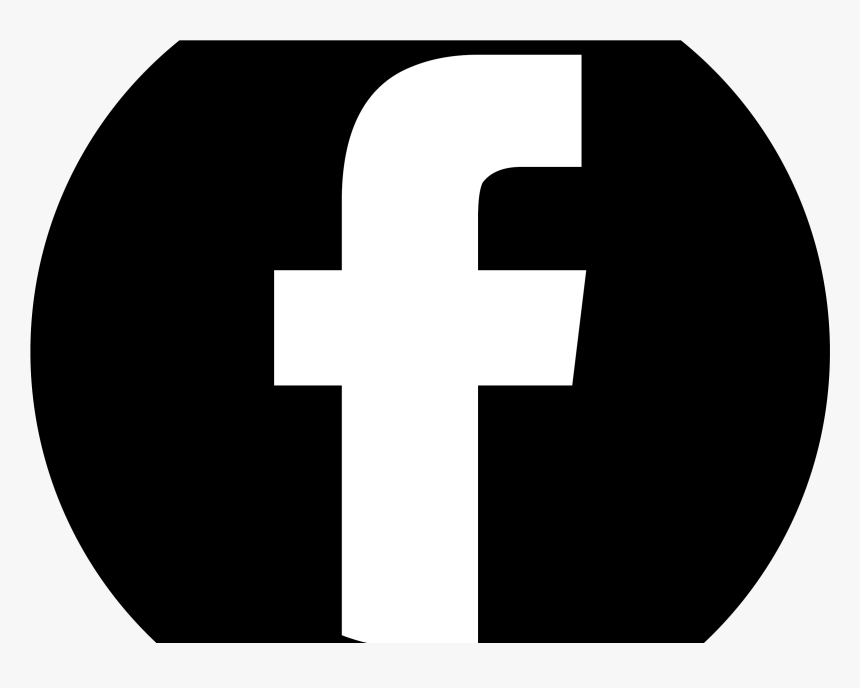 Facebook Black Circle, HD Png Download, Free Download