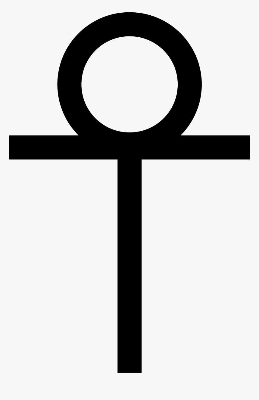 Cross Ankh Symbol Circle Arc, HD Png Download, Free Download