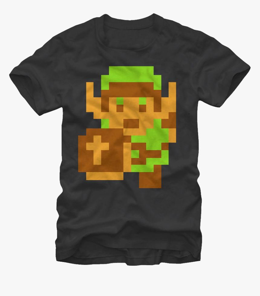 8 Bit Link T Shirt, HD Png Download, Free Download