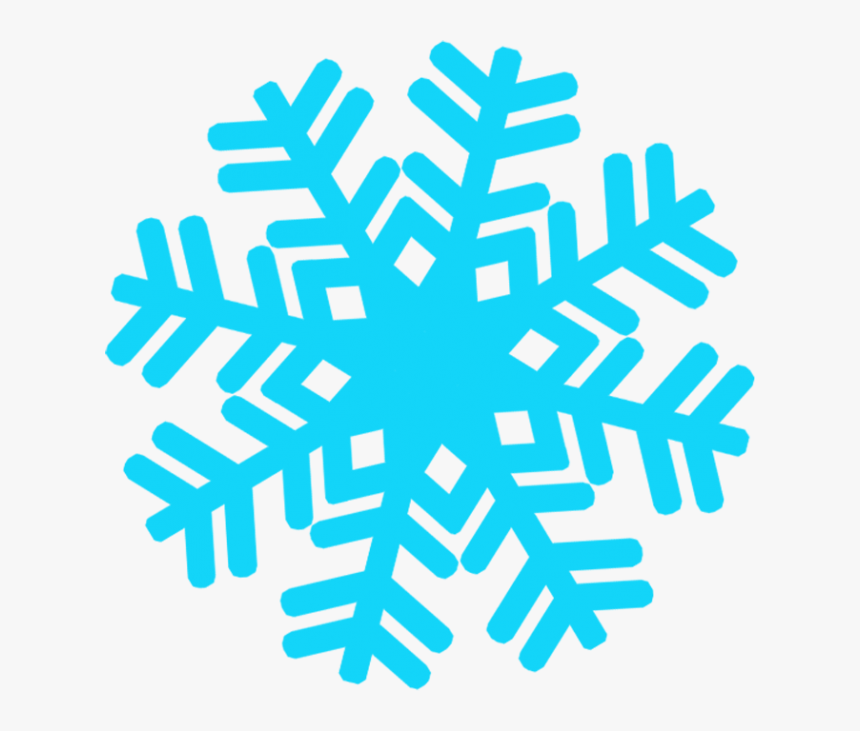 Blue Snowflake Png, Transparent Png, Free Download