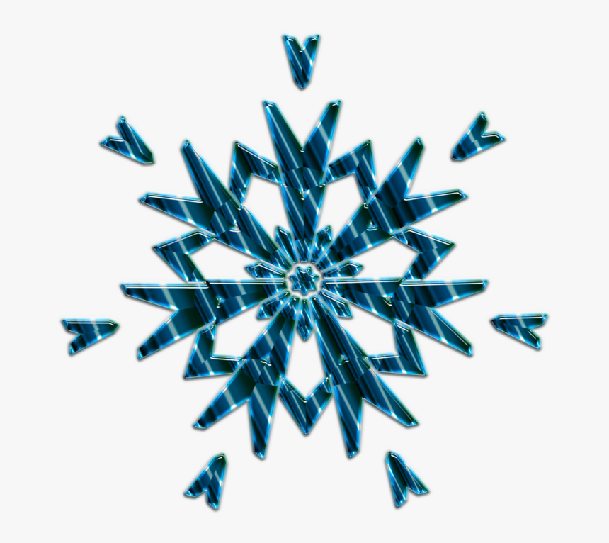 Blue,aqua,snowflake, HD Png Download, Free Download