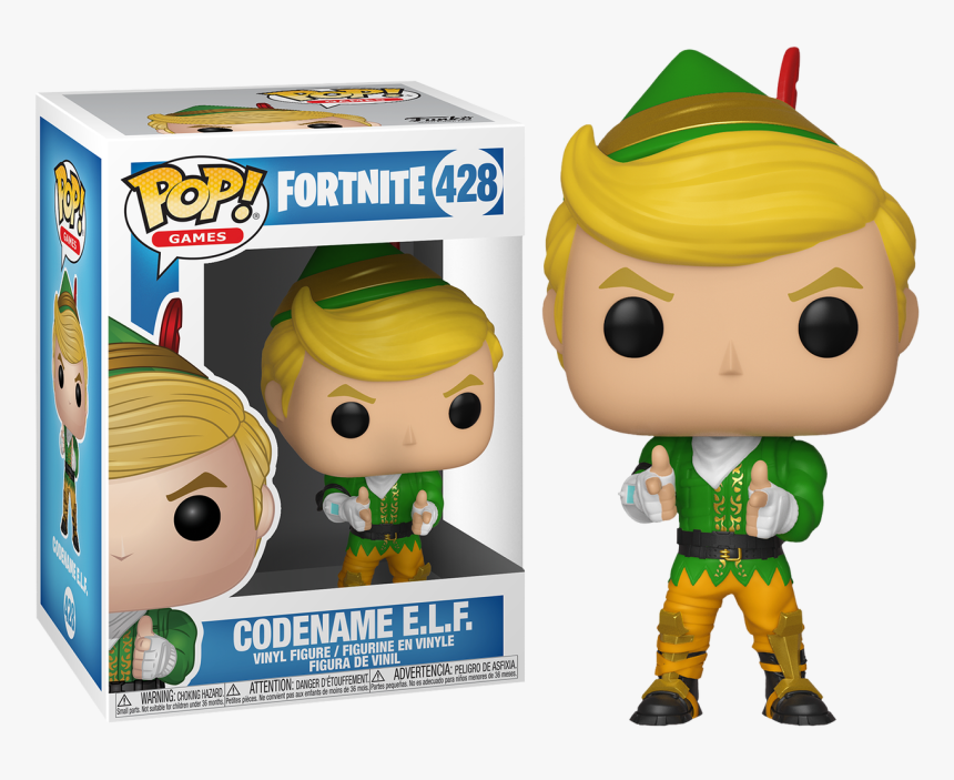 Fortnite - Codename E - L - F - Us Exclusive Pop Vinyl, HD Png Download, Free Download