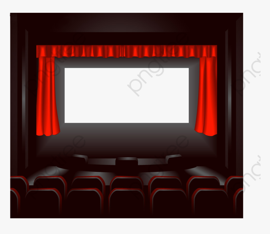 Theater Clipart Screen, HD Png Download, Free Download