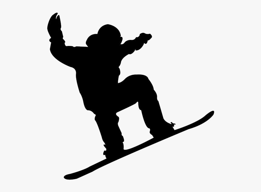 Snowboarding Skiing Sport Clip Art, HD Png Download, Free Download