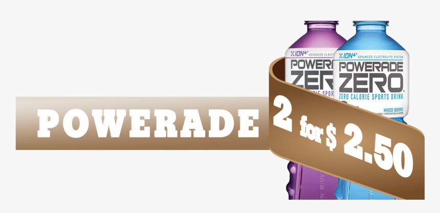 Powerade Zero Grape Sports Drink 32 Oz Plastic Bottles, HD Png Download, Free Download
