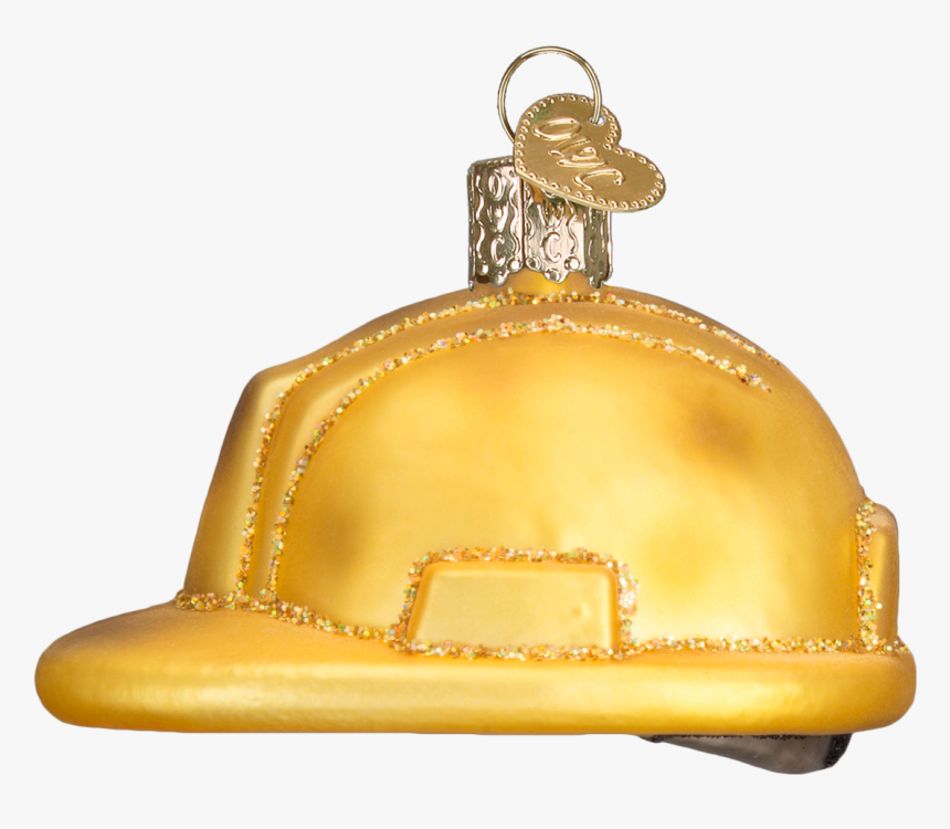Construction Helmet Old World Glass Ornament, HD Png Download, Free Download