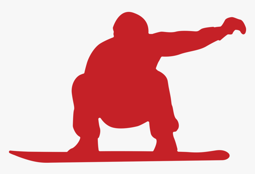 Snowboarder Svg Cut File, HD Png Download, Free Download