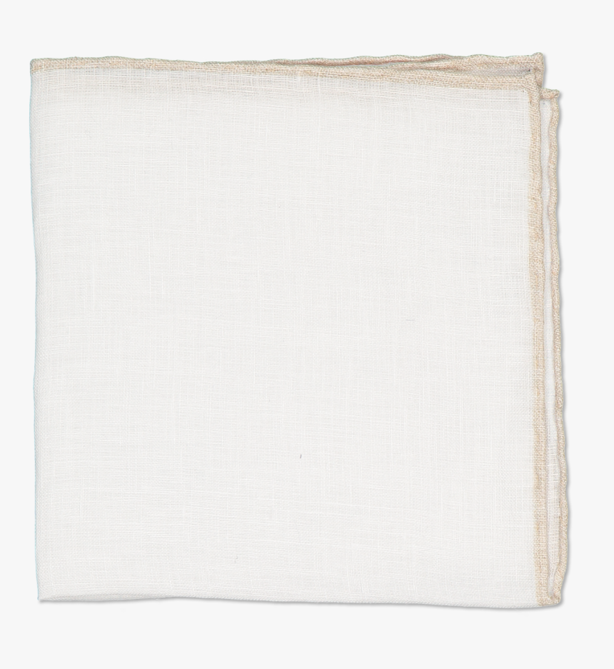 Aerial View White Linen Pocket Square With Border, HD Png Download, Free Download