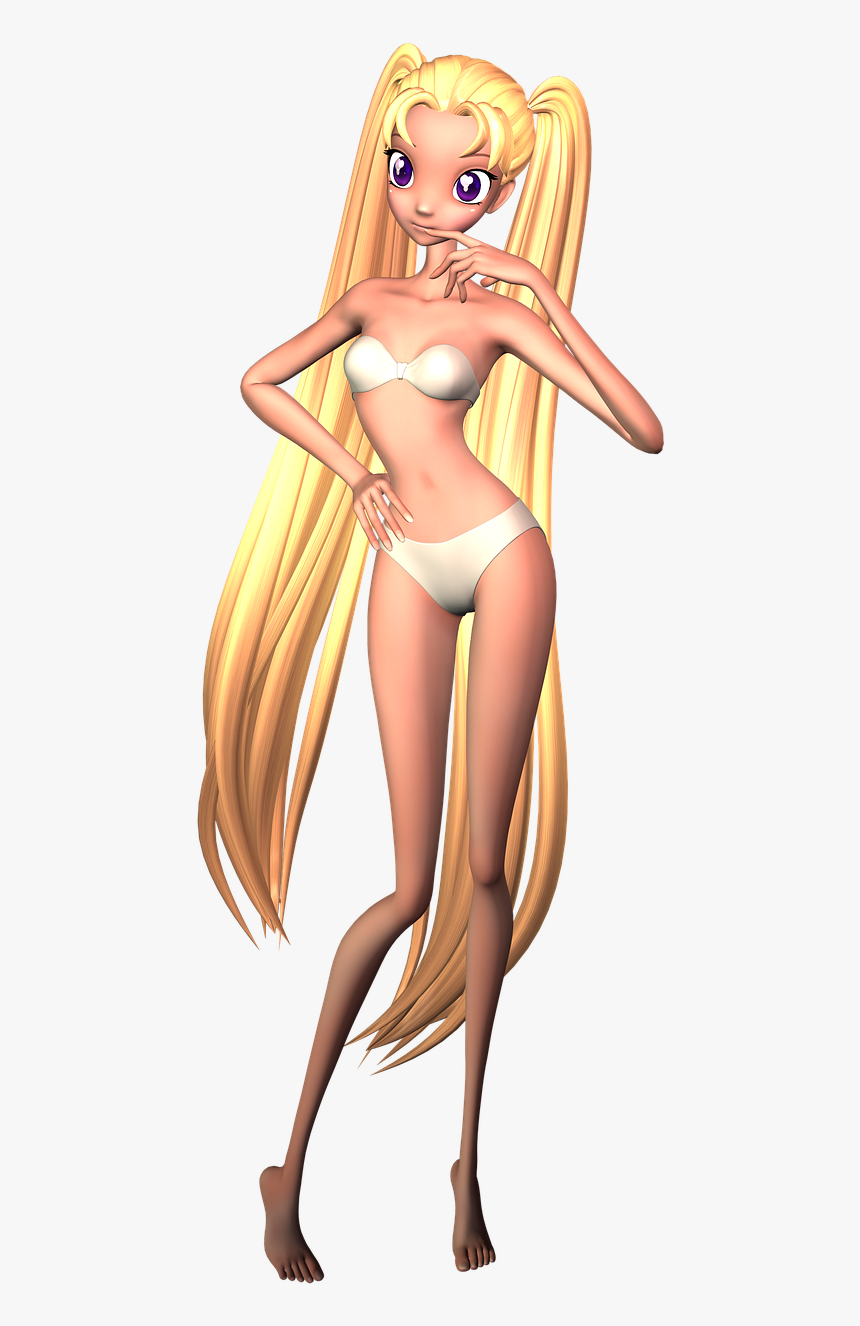 Manga Girl Png, Transparent Png, Free Download