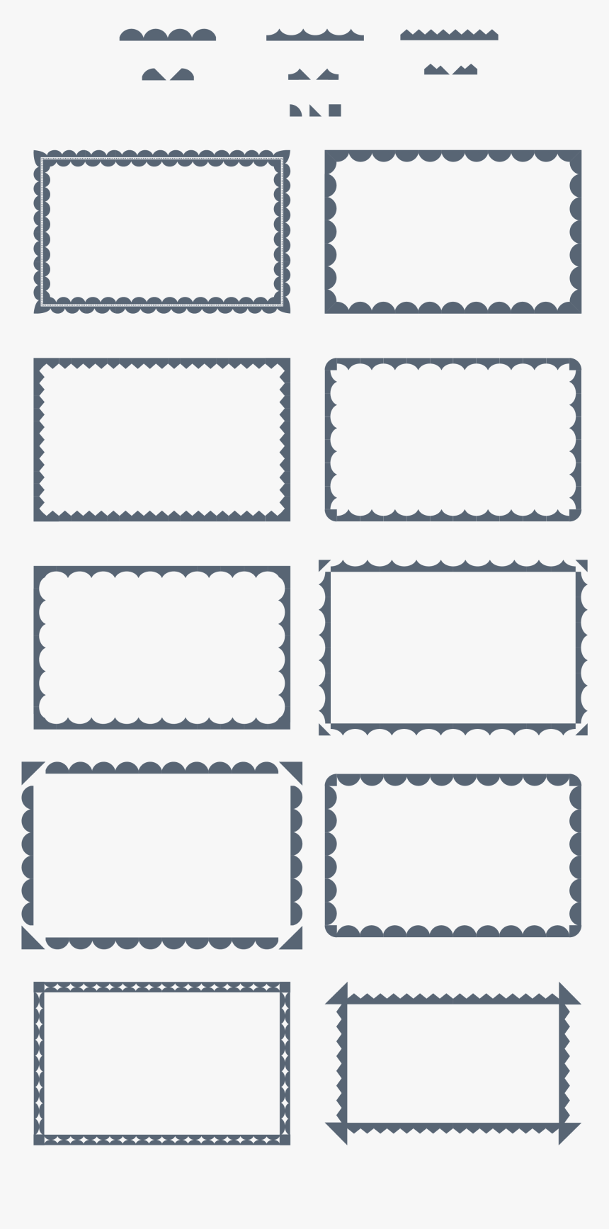 White Square Border Png, Transparent Png, Free Download