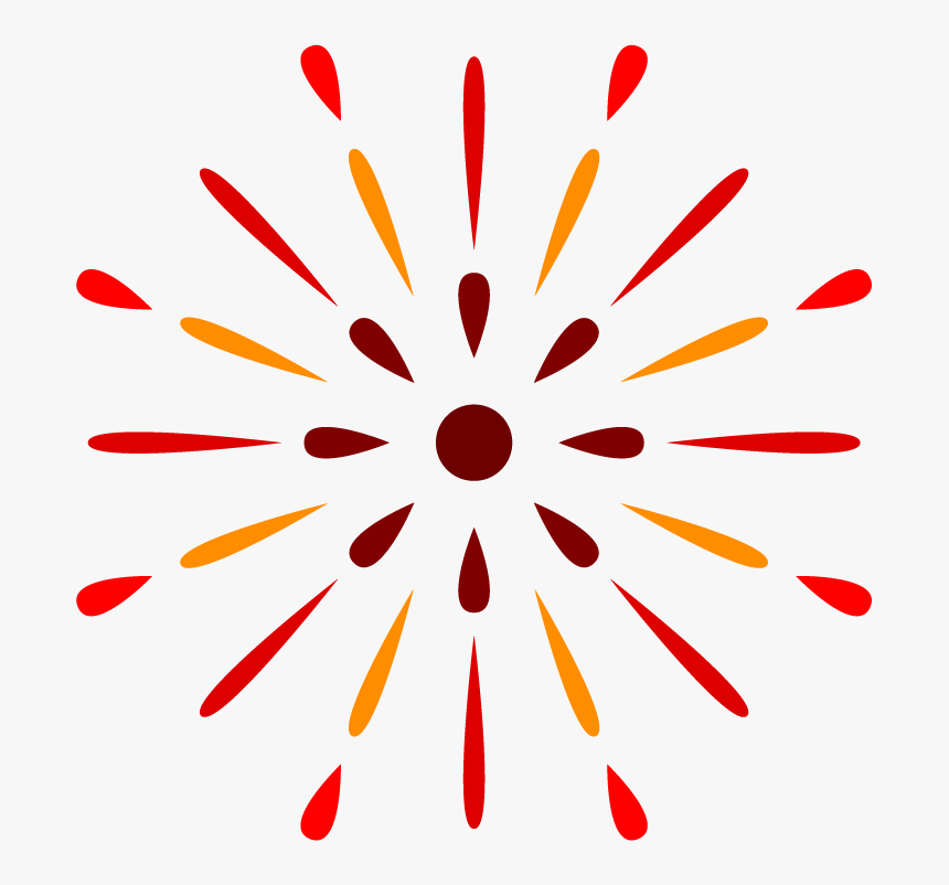 Red Fireworks Png, Transparent Png, Free Download