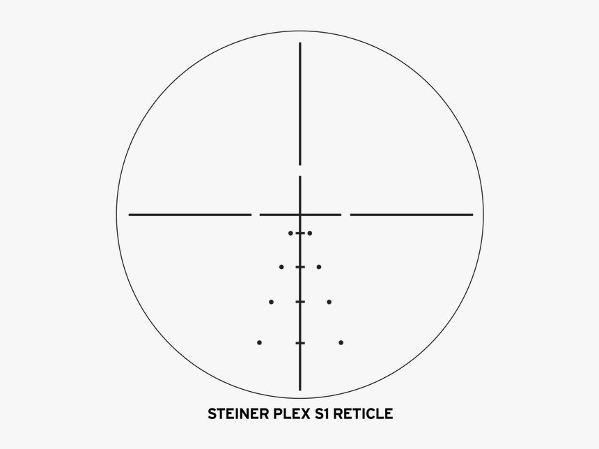 Steiner 5012 Gs3 4-20x50 Riflescope W/ 4a Reticle, HD Png Download, Free Download