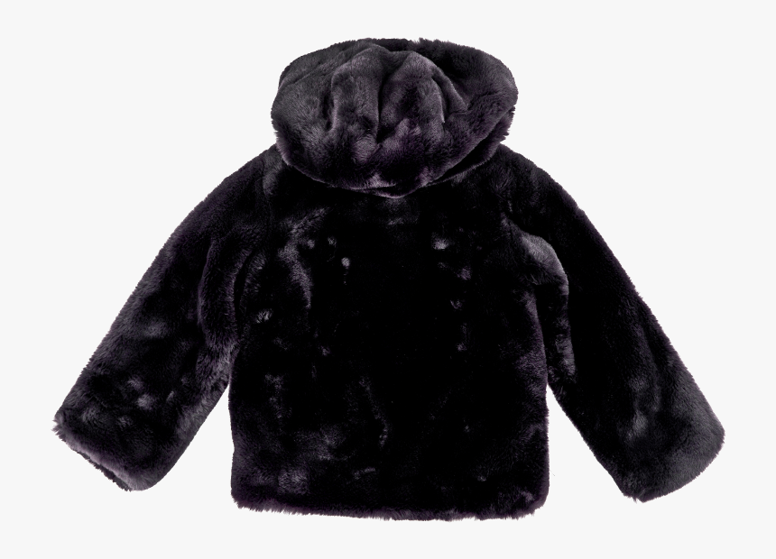 Buy Fur Coat Guess Jeans Jet Black K83l07 W9t50 Jblk, HD Png Download, Free Download