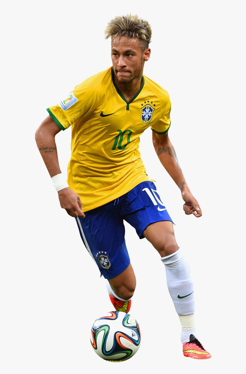 Brazil Real Neymar Render Cup Paris Madrid Clipart, HD Png Download, Free Download