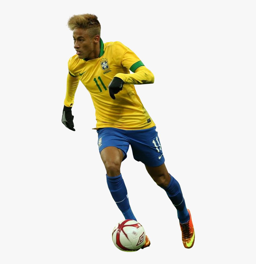 Neymar Render Hd Photoshop A Png Brazil Soccer Player, Transparent Png, Free Download