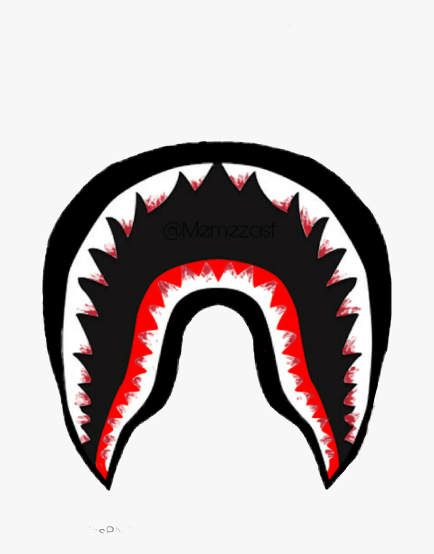 #mouth #bape #abathingape #bathingape #ape #memezasf, HD Png Download ...