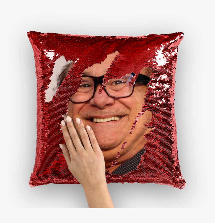 Danny Devito Sequin Cushion Cover"
 Class=, HD Png Download, Free Download