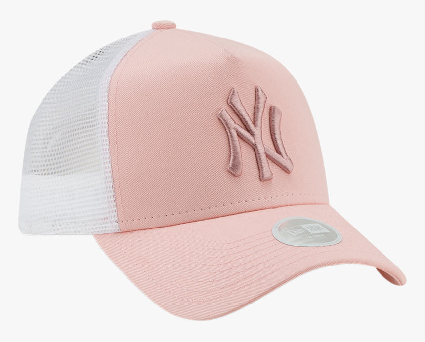 Ny Yankees Womens New Era League Essential Pink Trucker, HD Png Download, Free Download