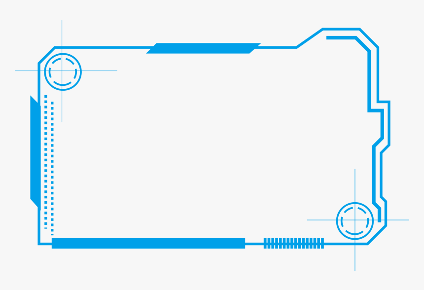 Technology Border Png, Transparent Png, Free Download