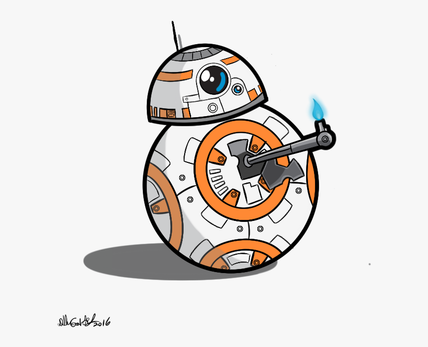 Bb-8 Thumb Signal Drawing Clip Art, HD Png Download, Free Download