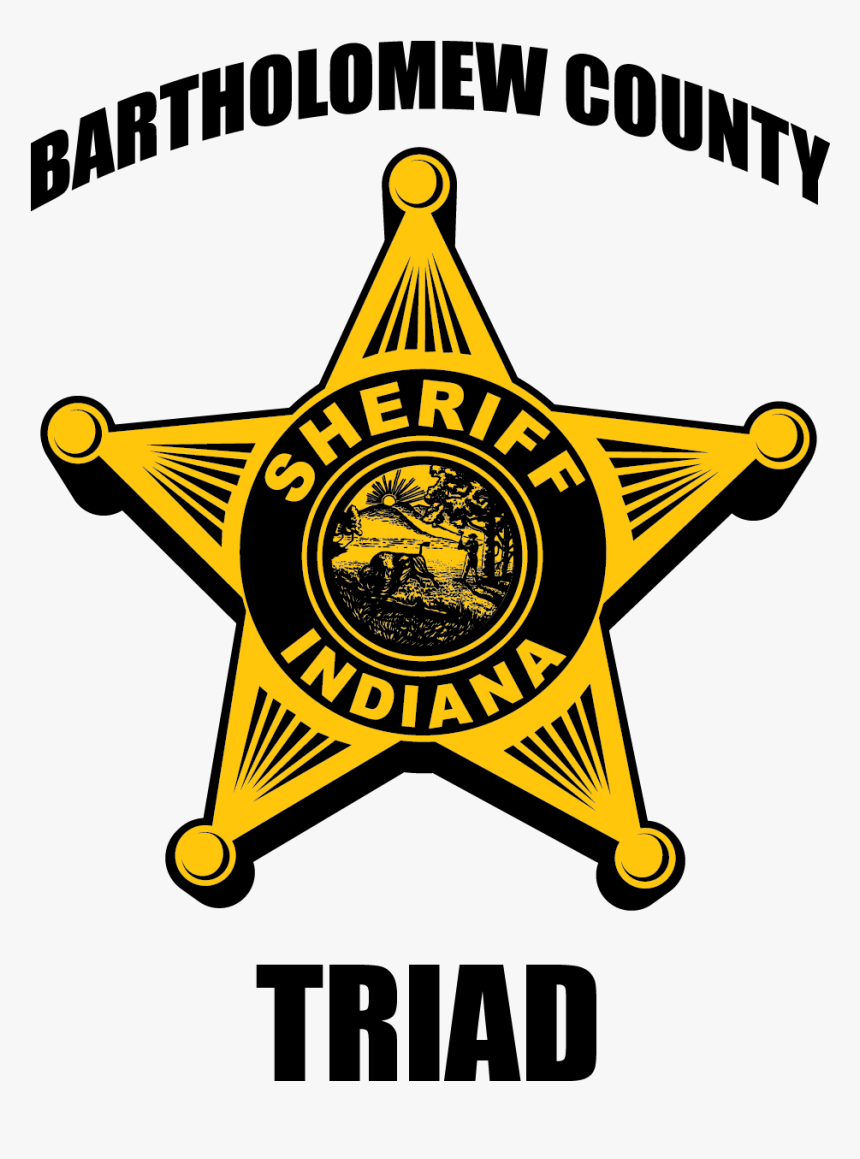 Bartholomew County Sheriff Triad, HD Png Download, Free Download