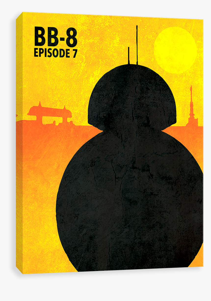 Silhouetted Bb-8, HD Png Download, Free Download