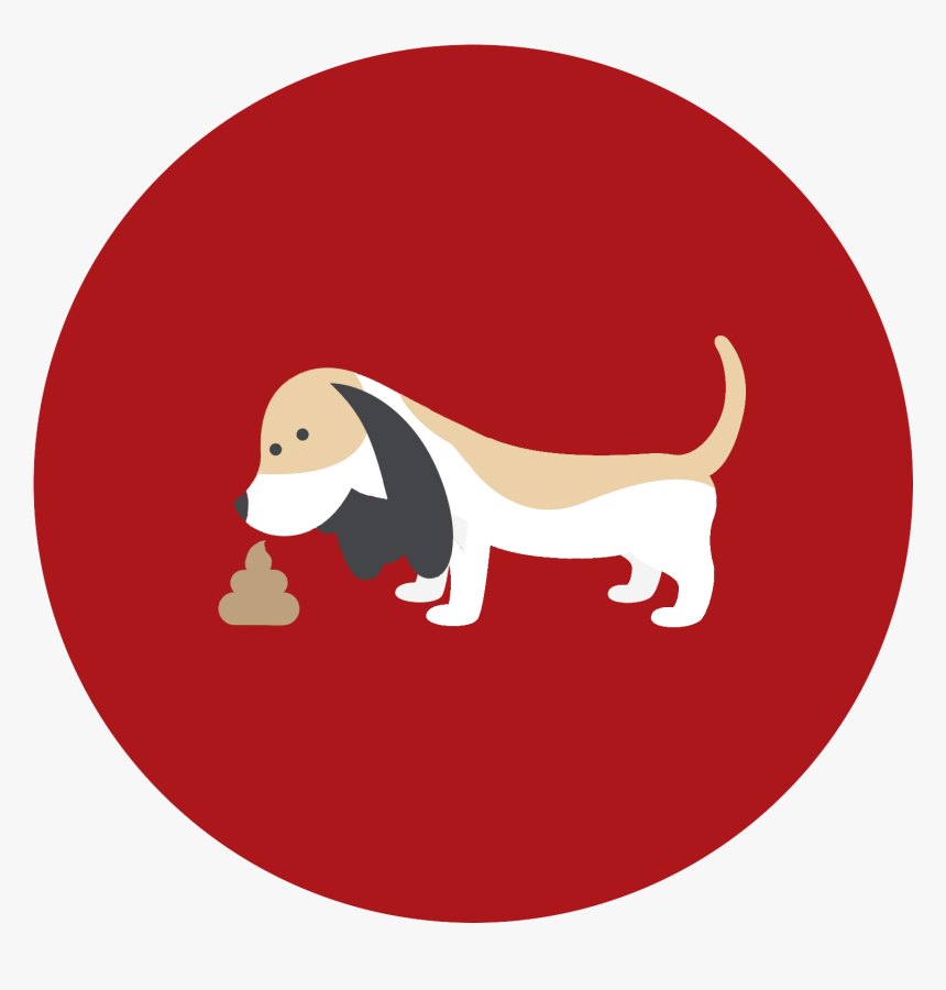 Dog Pooping Png, Transparent Png, Free Download