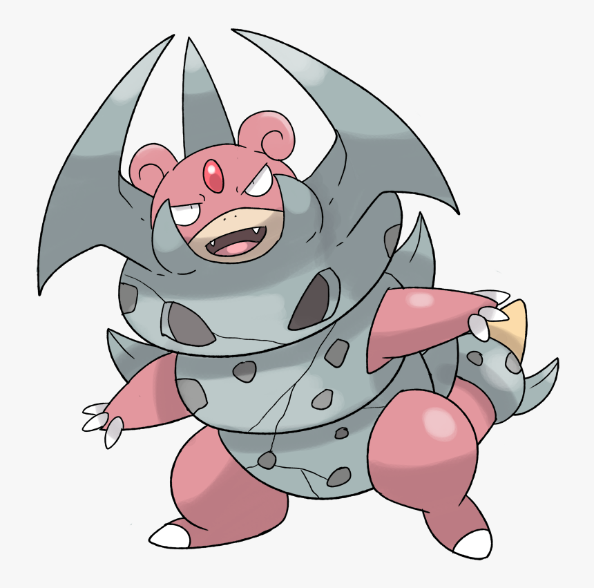 Alternate Version Of Mega Slowbro By Phatmon66, HD Png Download, Free Download