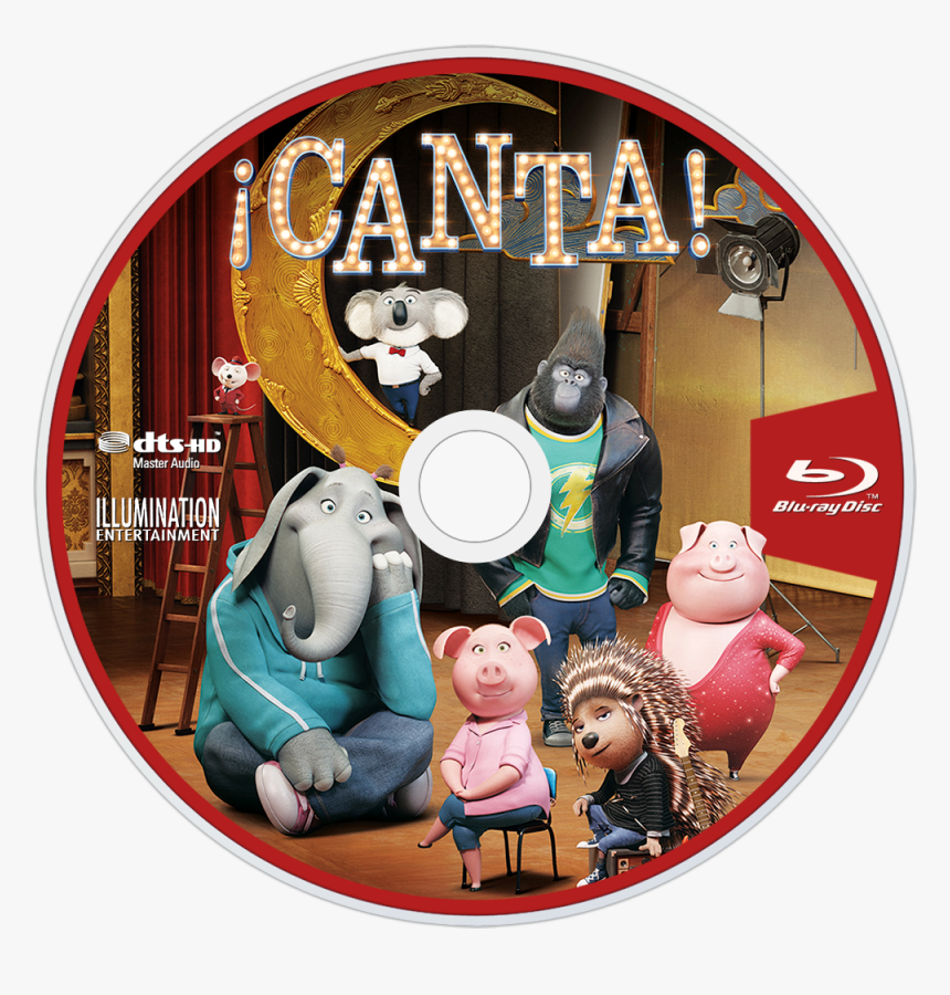 Sing Bluray Disc Image, HD Png Download, Free Download