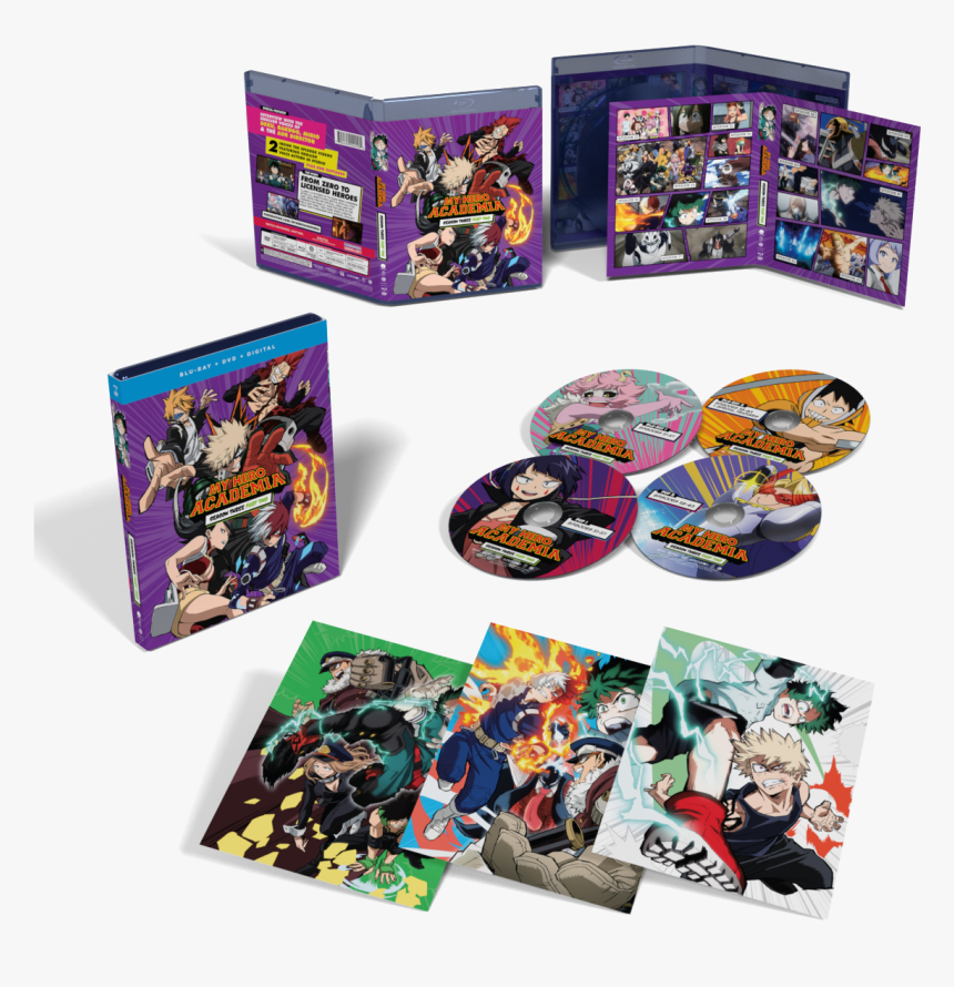 My Hero Academia Season 3 Part 2 Blu Ray/dvd"
 Data, HD Png Download, Free Download