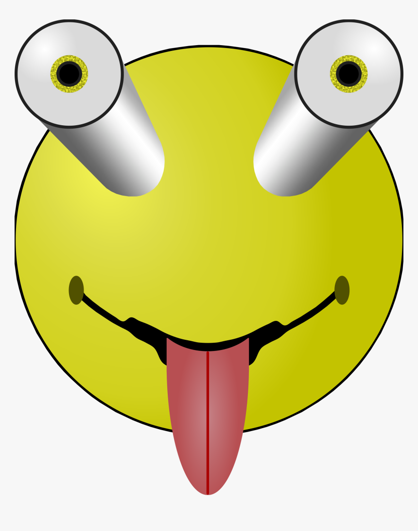 Bug Eyed Smiley Face, HD Png Download, Free Download