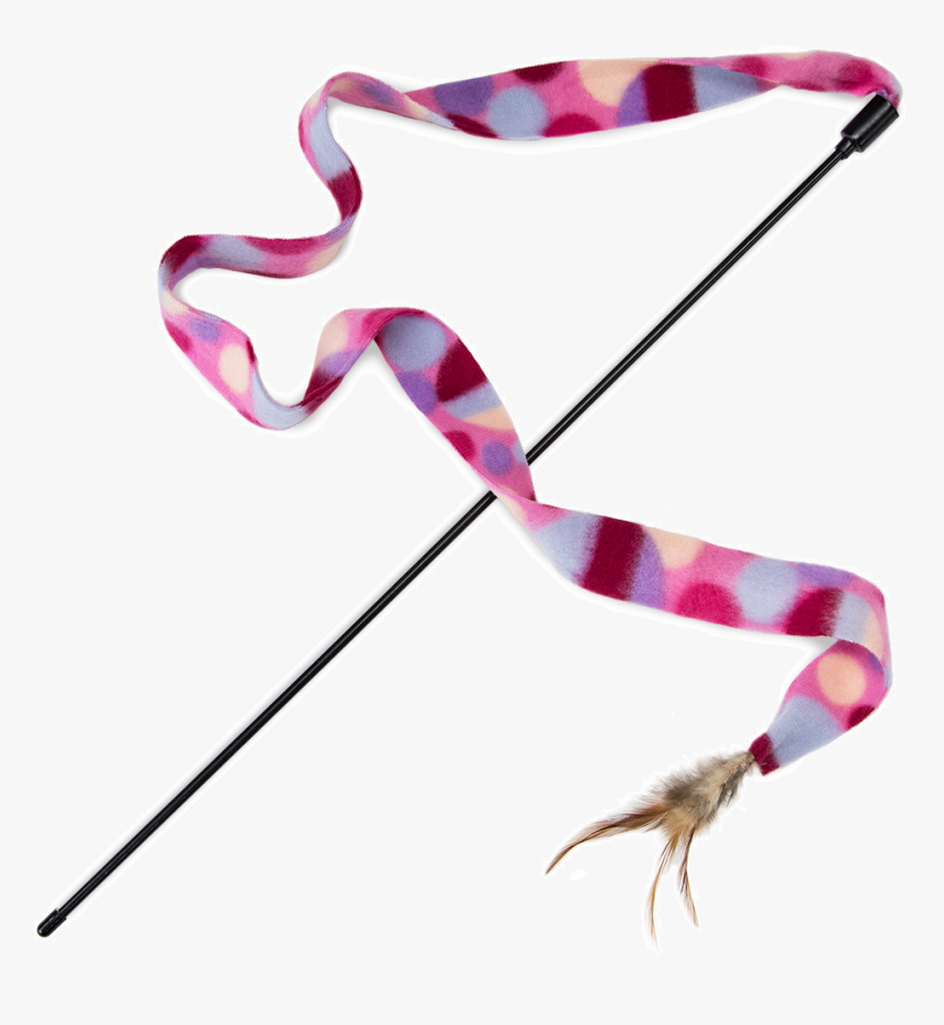 Interactive Teaser Wand Cat Toy With Feather, HD Png Download, Free Download