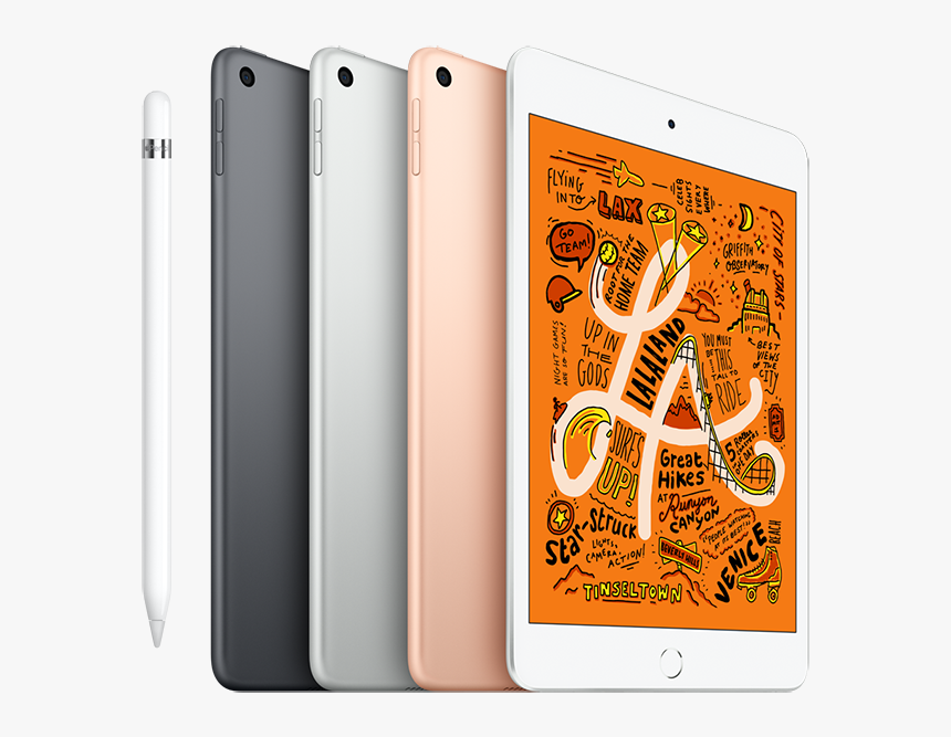 Ipadmini 4up Pencil Gb En Screen, HD Png Download, Free Download