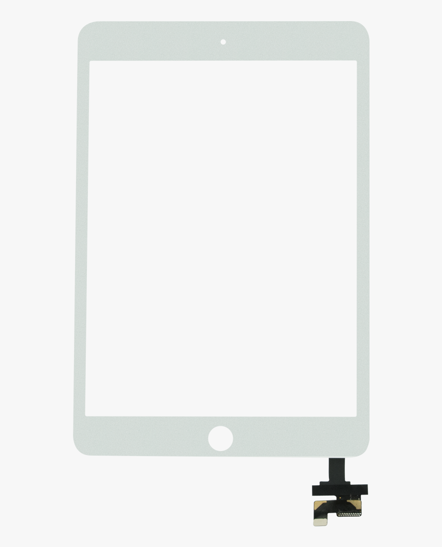 Ipad Mini 3 White Touch Screen Digitizer With Ic Chi, HD Png Download, Free Download