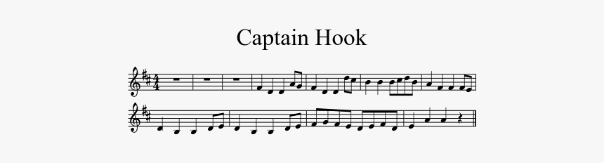 Captain Hook Png, Transparent Png, Free Download