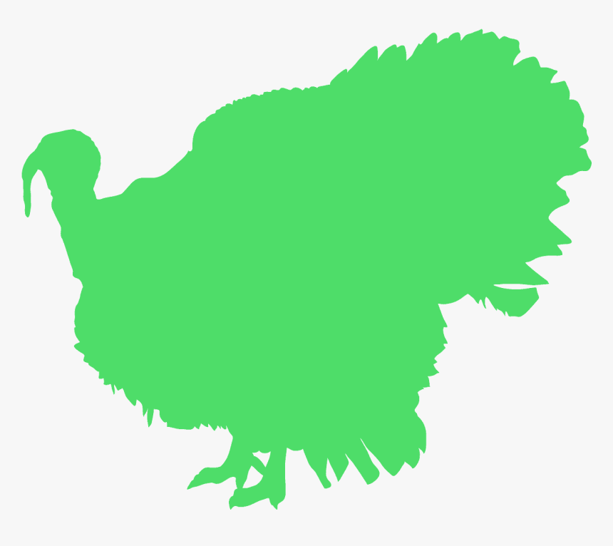 Turkey Silhouette Png, Transparent Png, Free Download