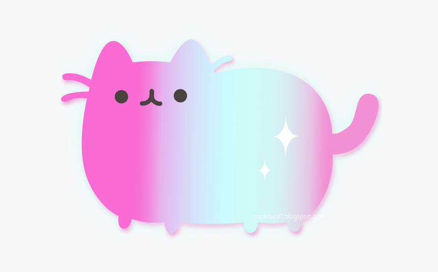 Pink Wallpaper Purple Pusheen Desktop Cat, HD Png Download, Free Download