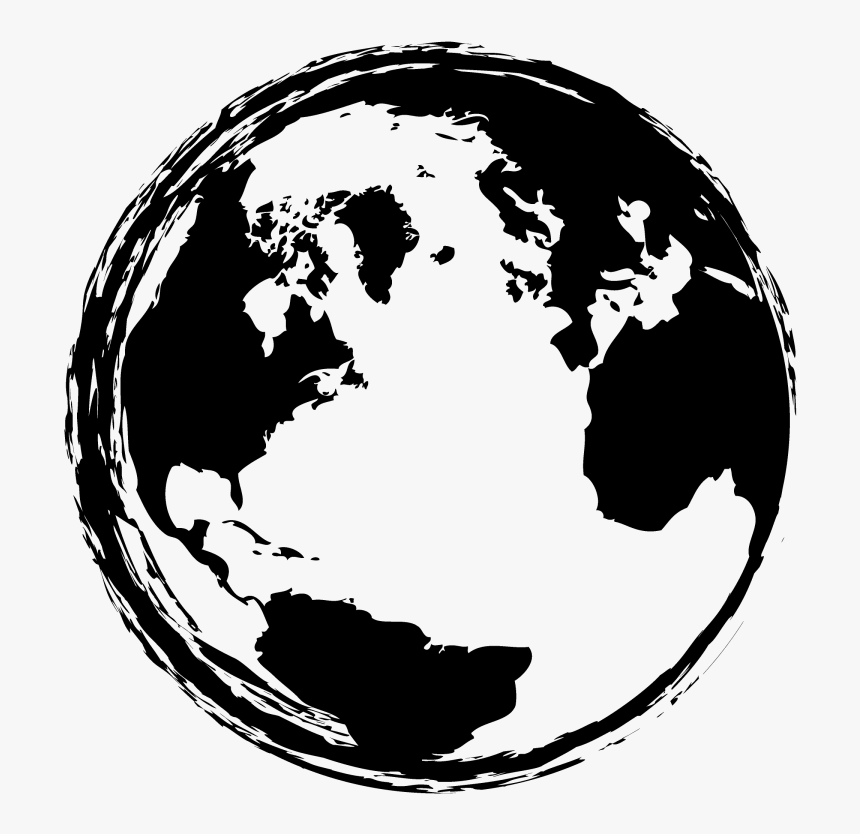 Globe Outline Png, Transparent Png, Free Download