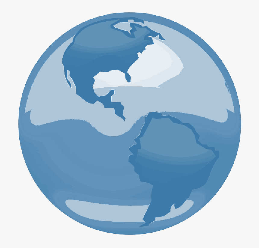 World Globe Map Outline, HD Png Download, Free Download